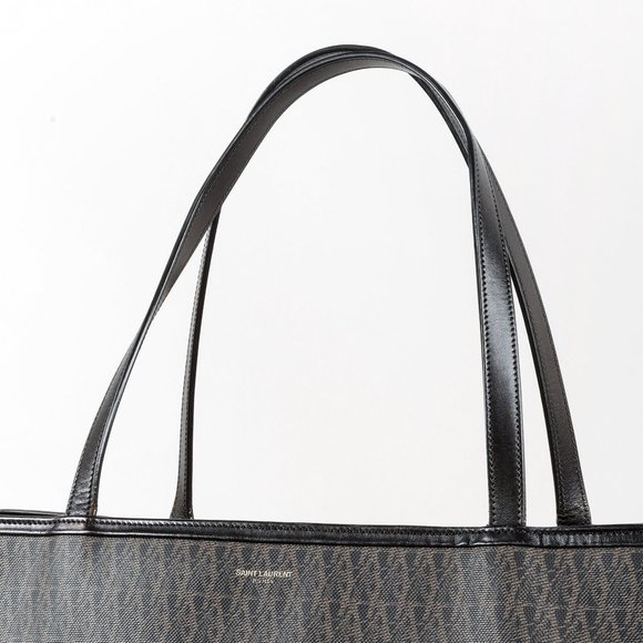 Saint Laurent Monogram Coated Canvas Large Shopper Tote - Picture 8 of 15